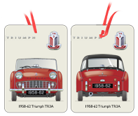 Triumph TR3A 1958-62 Air Freshener